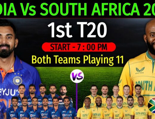 1st T20 India Vs South-Africa 2022 - Details & Playing 11 | Ind Vs SA 1st T20 Match 2022 | Ind Vs SA