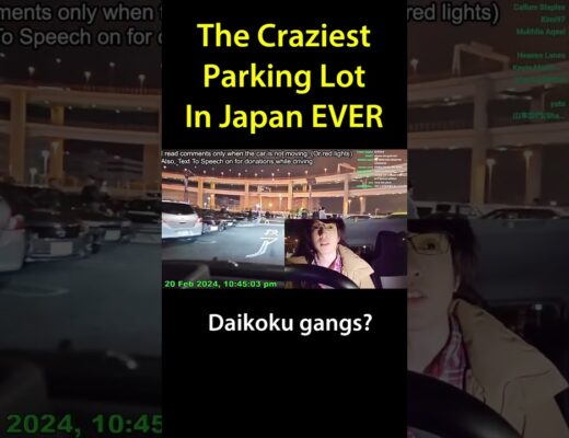 The Craziest Parking Lot In Japan EVER